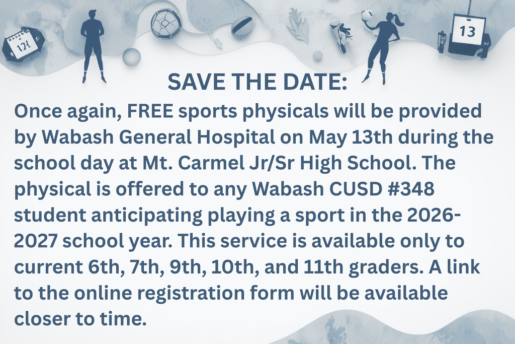 WGH Free Sports Physicals on May 13 2026