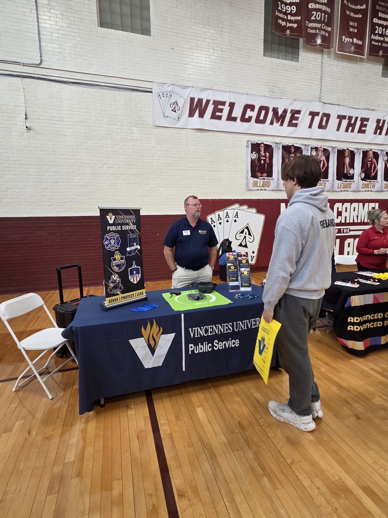 Student attending College and Career Fair