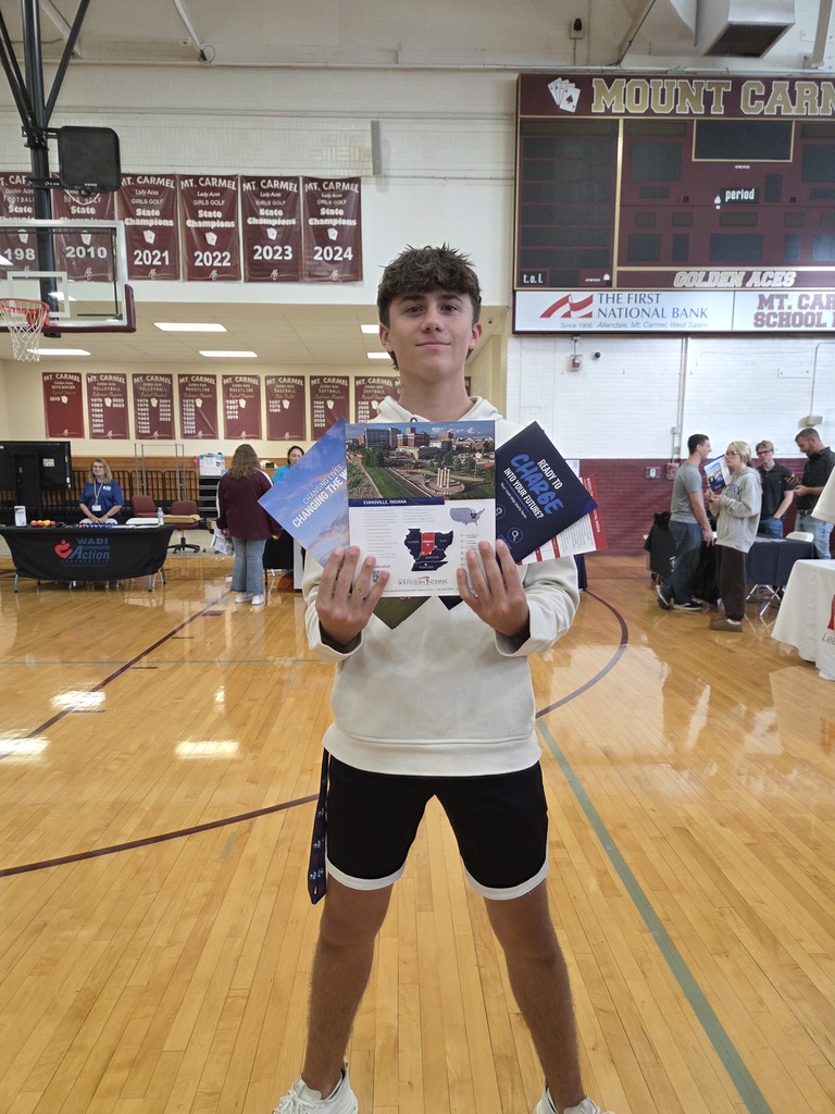 Student attending College and Career Fair