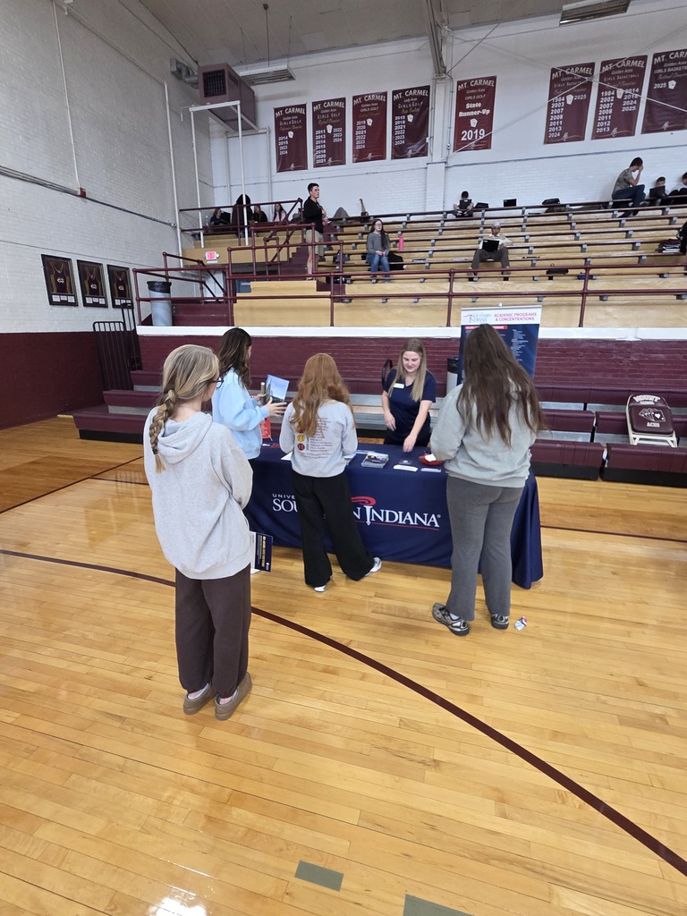 Student attending College and Career Fair