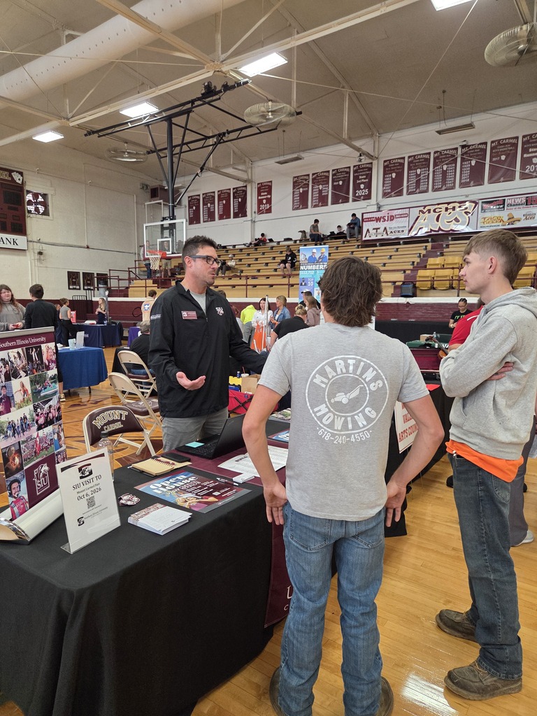 Student attending College and Career Fair