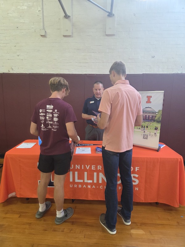 Career Fair attendees