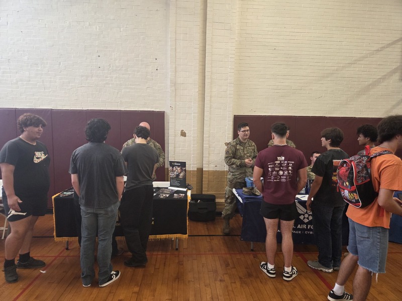 Career Fair attendees