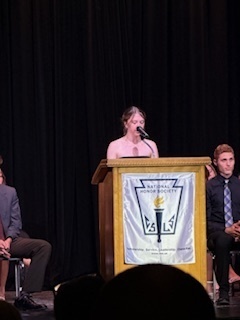 NHS Induction night member