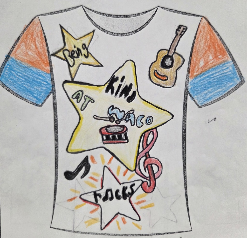 Lily Timmerman, 6th grader Kindness Shirt Design winner