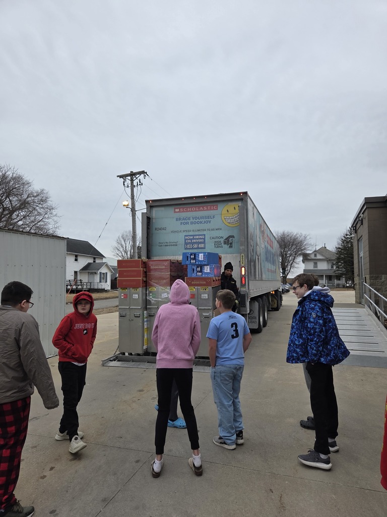 Bookfair semi has arrived