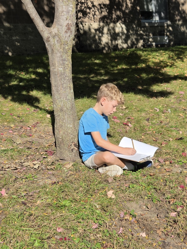 drawing outside