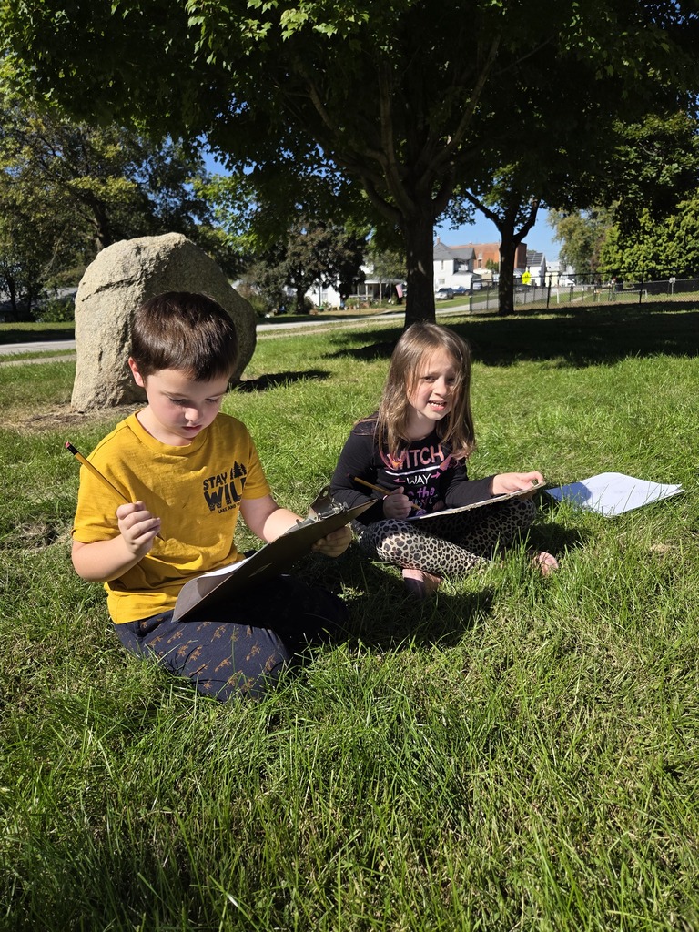 drawing outside
