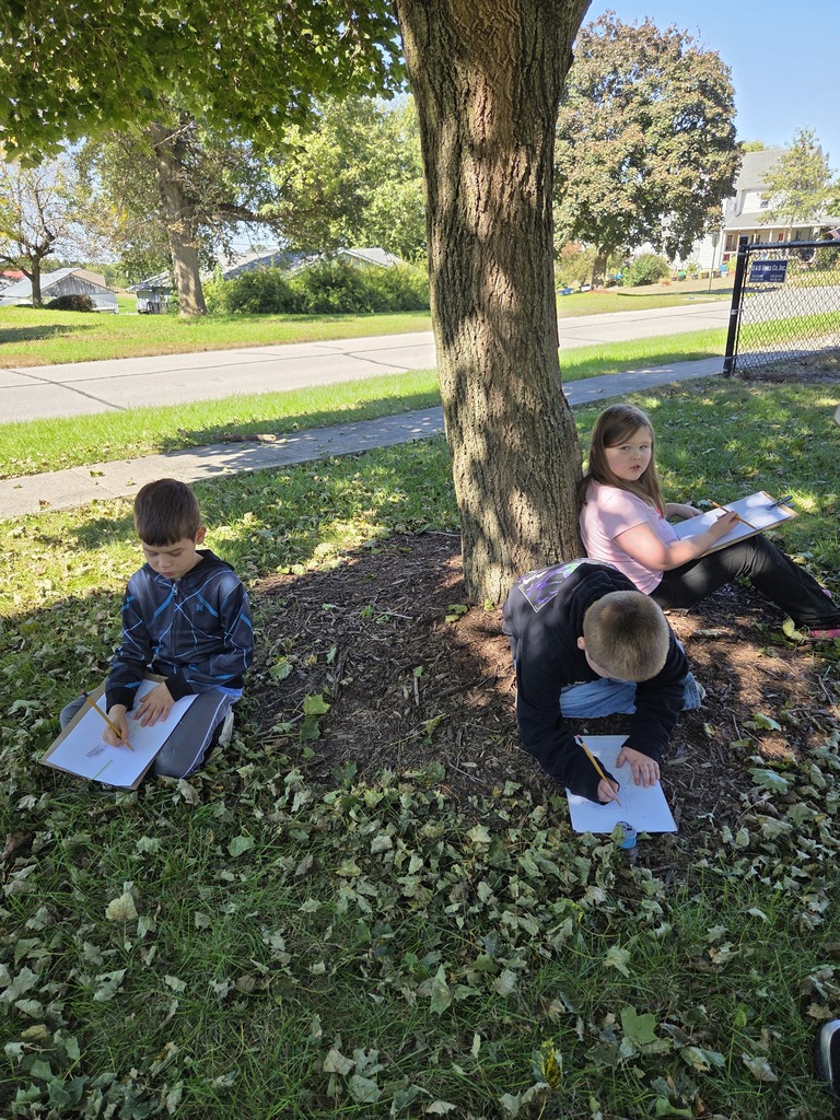 drawing outside