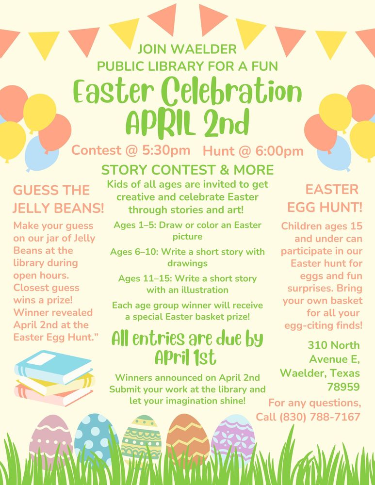 Public Library -Easter Egg Hunt