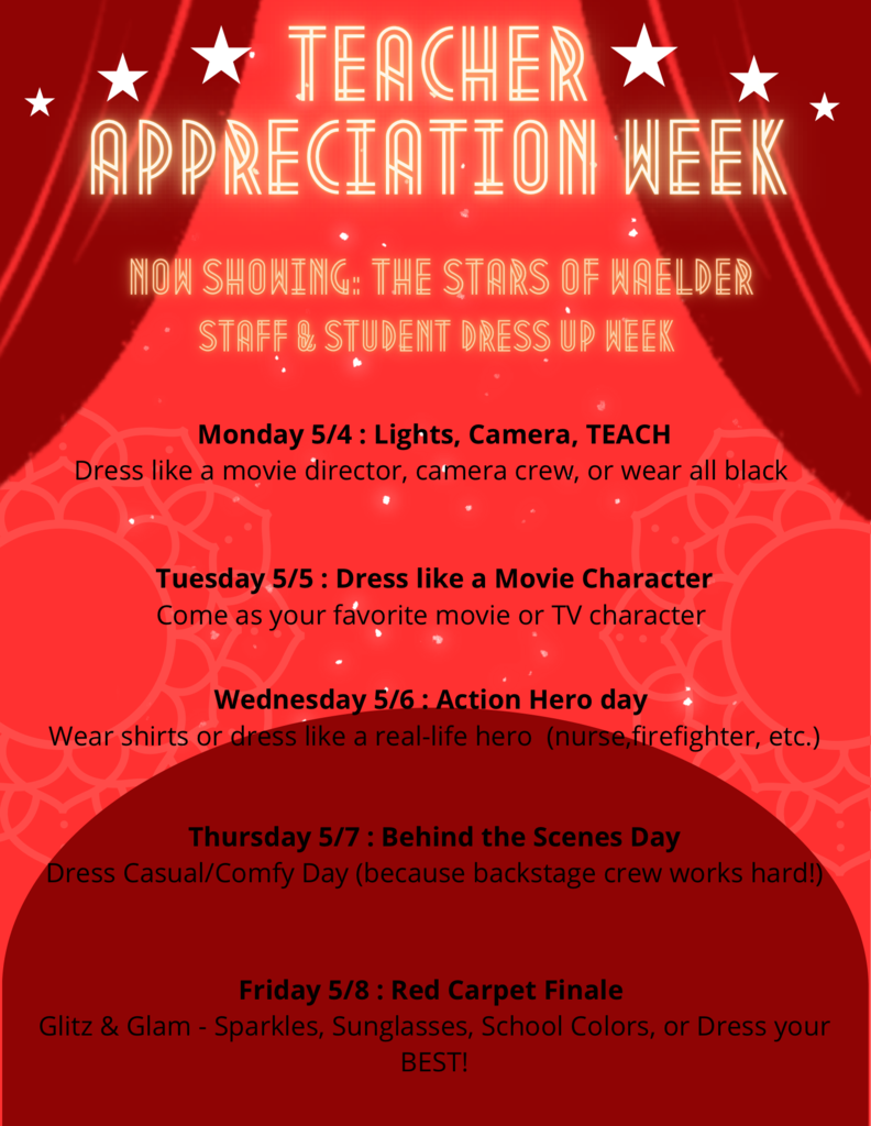 Teacher Appreciation Week Flyer
