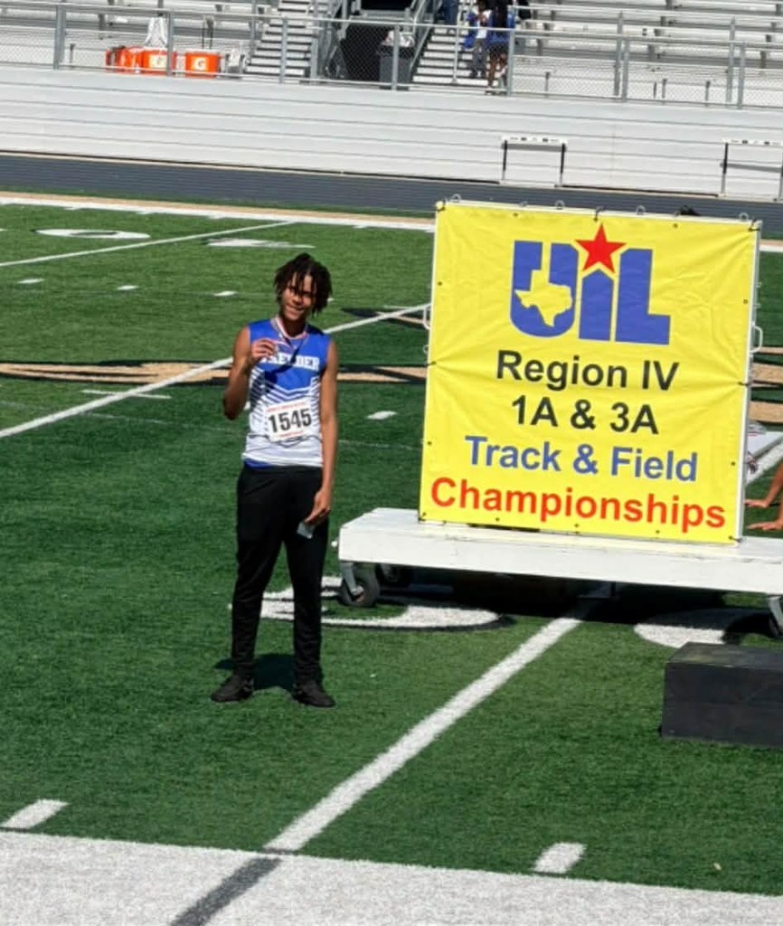 Tinel Weldon placed 2nd at Regionals heading to State. 