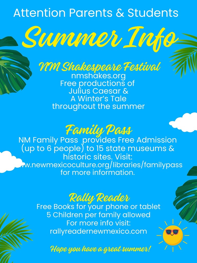 Summer Info