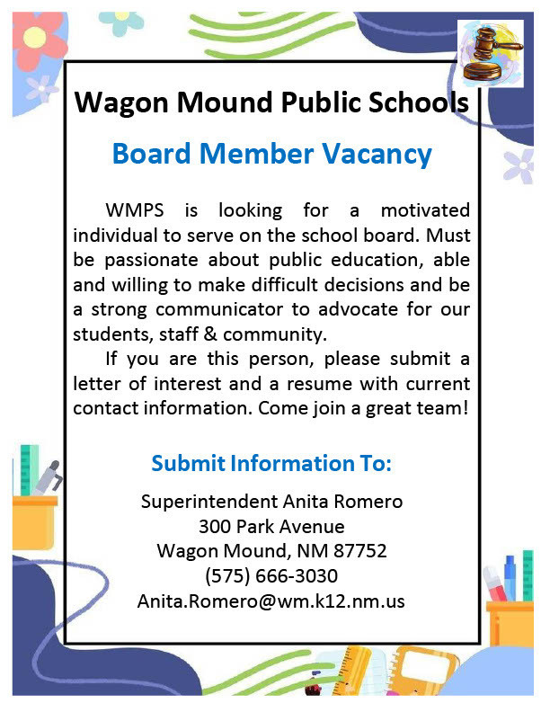 WMPS School Board Member Vacancy