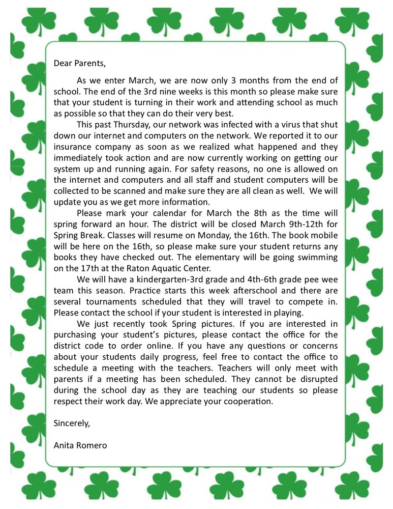 March Newsletter 2026