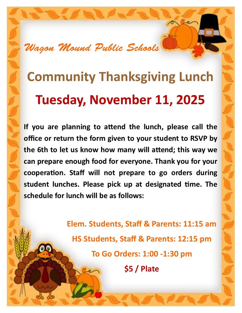 Community Thanksgiving Meal
