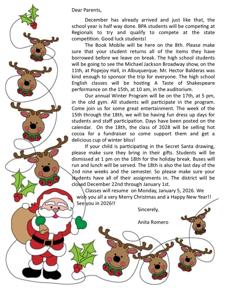 December Newsletter 2025