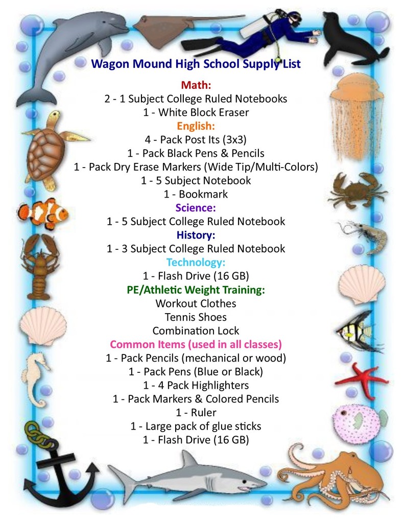 HS Supply List 25-26