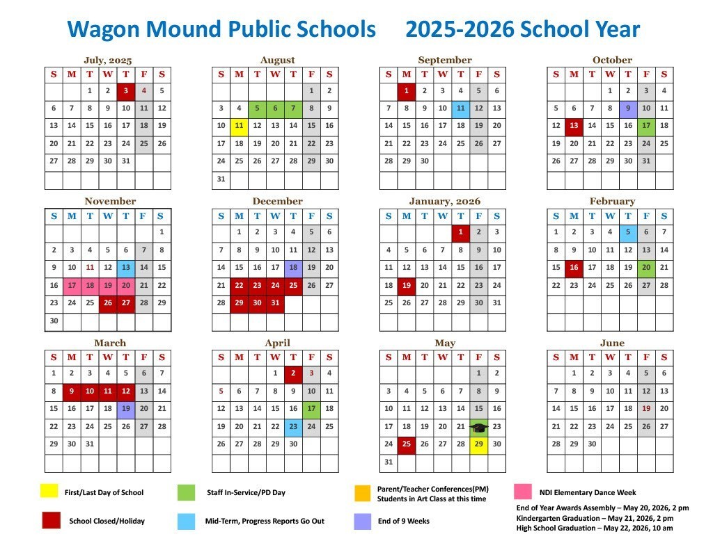25--26 School Year Calendar