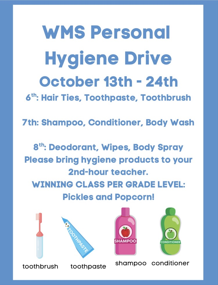 WMS hygiene drive