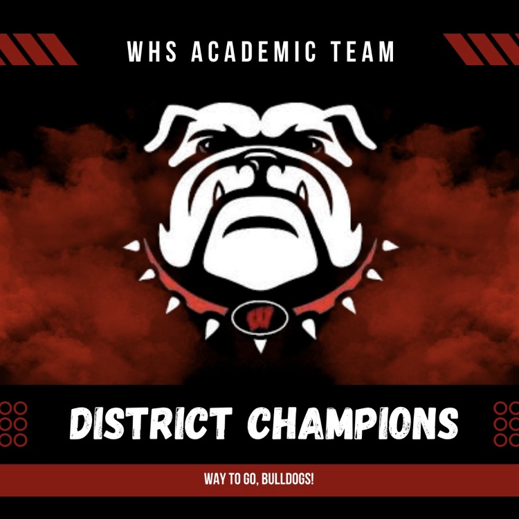whs academic team district champions 