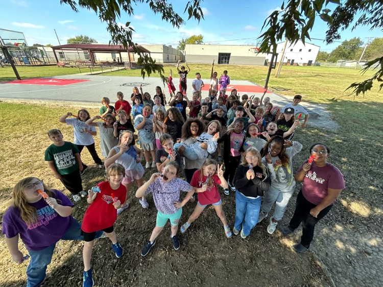 4th grade attendance winners