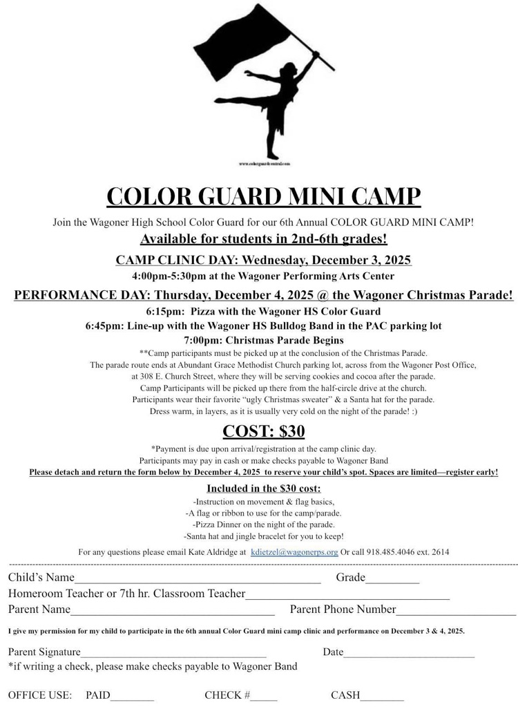 color guard camp 