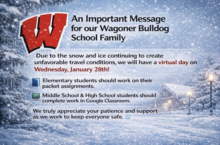 Wednesday will be a virtual day 