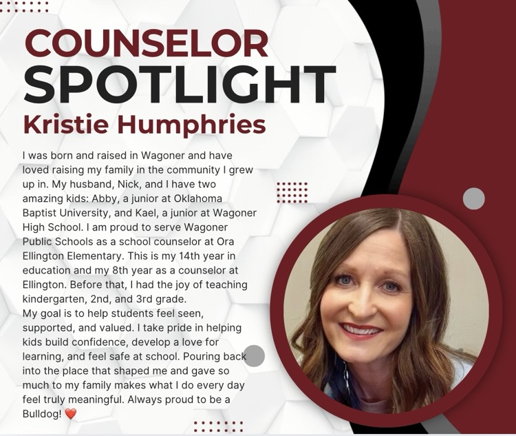 counselor spotlight mrs Humphries