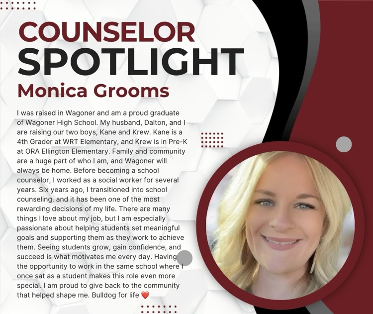spotlight Monica grooms