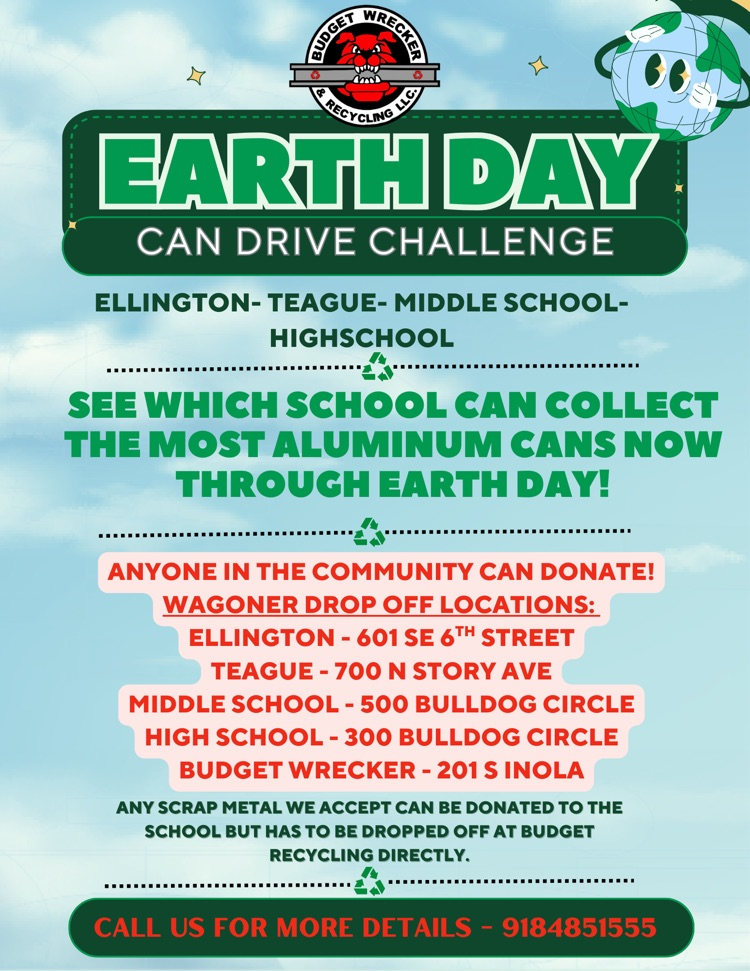 earth day can food drive 