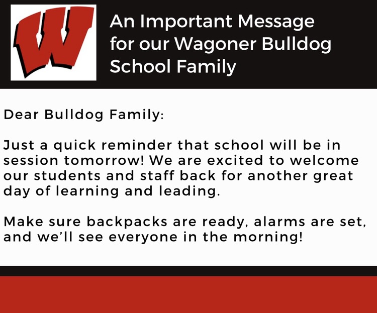 school in session tomorrow 