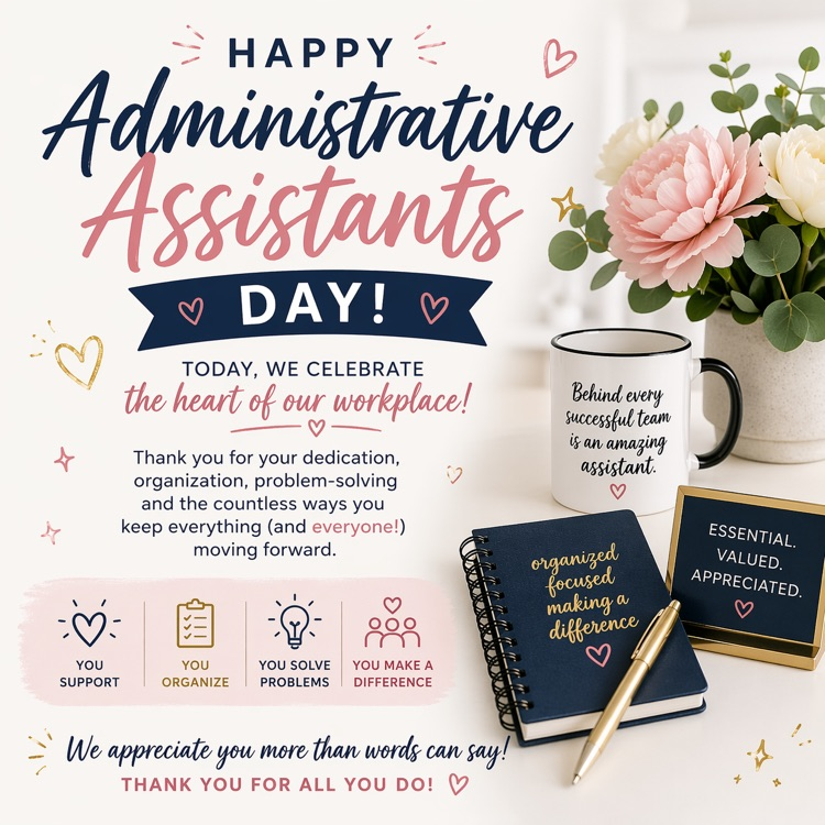 happy administrative assistants day 