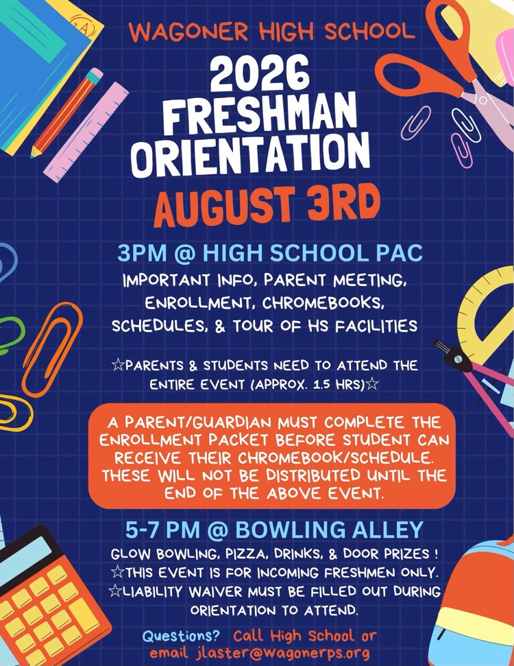 freshman orientation Aug 3 3-7