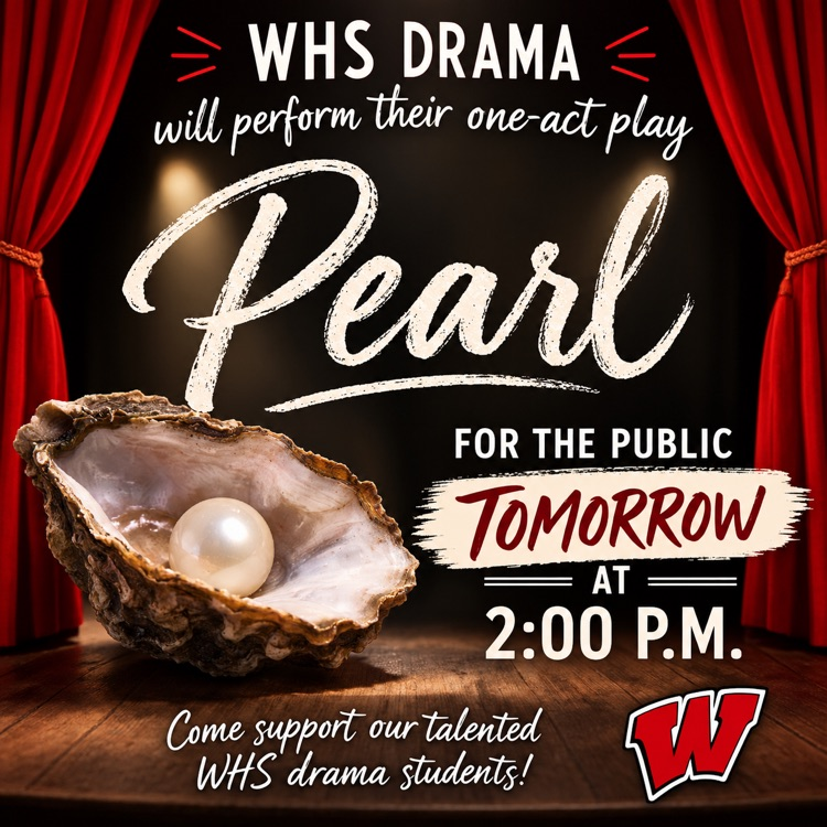 drama team performing pearl tomorrow 2:00