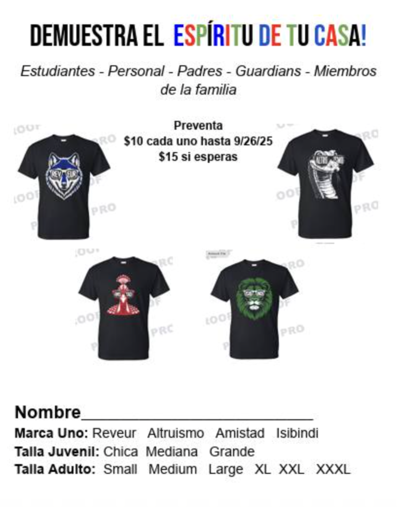 House shirts
