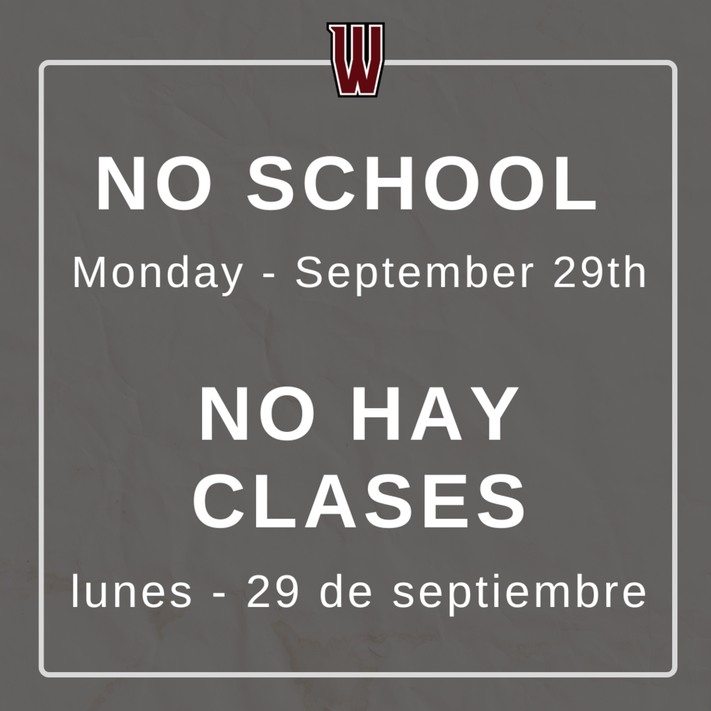 No School - September 29