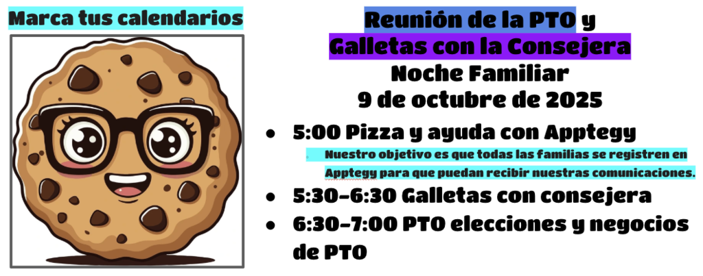 PTO Meeting and Cookies with Counselor