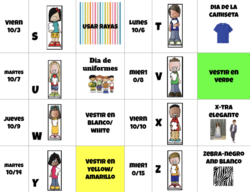 ABC bootcamp spanish