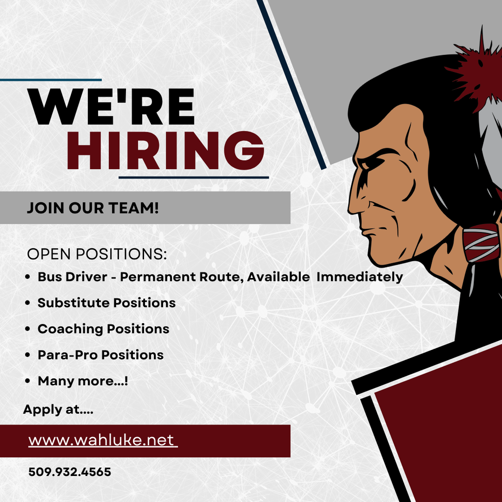 We are hiring - English