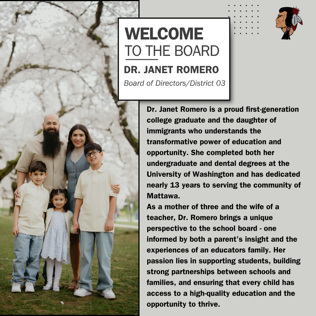 welcome to wahluke post - Dr. Janet Romero 