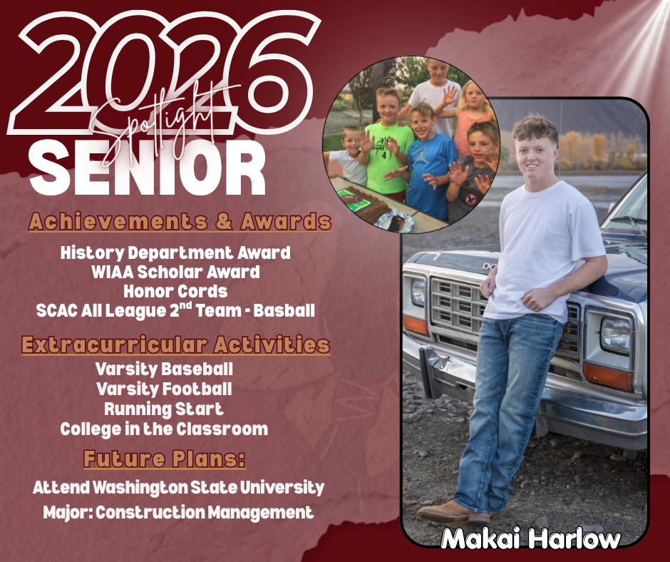 Senior Spotlight - Makai Harlow