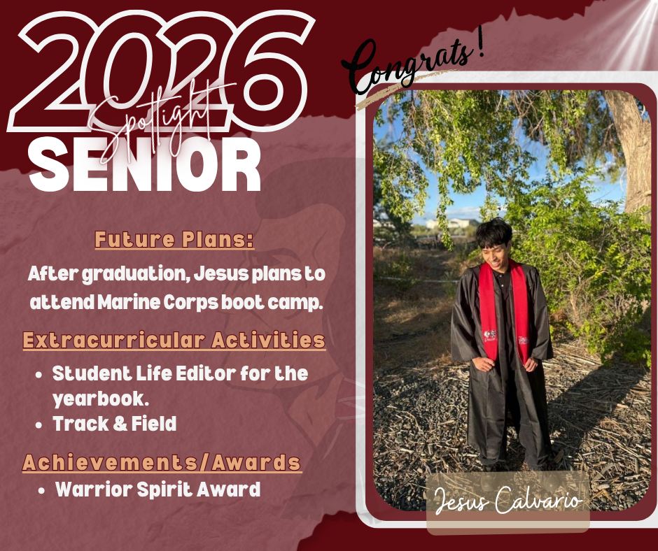Senior Spotlight - JC