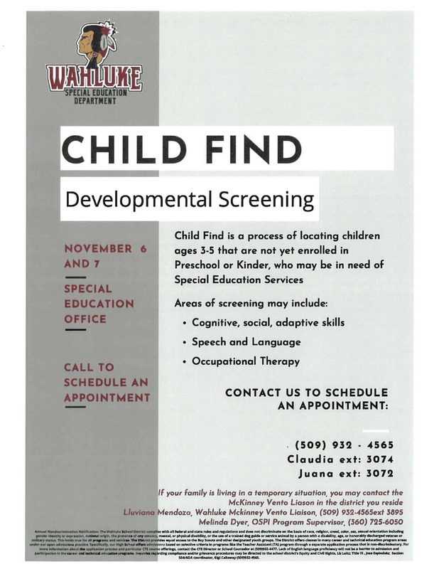 Child Find - English