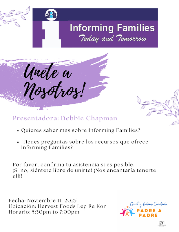 Parent to Parent - Spanish