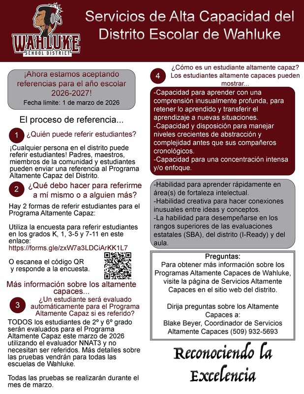 Highly Capable - Spanish