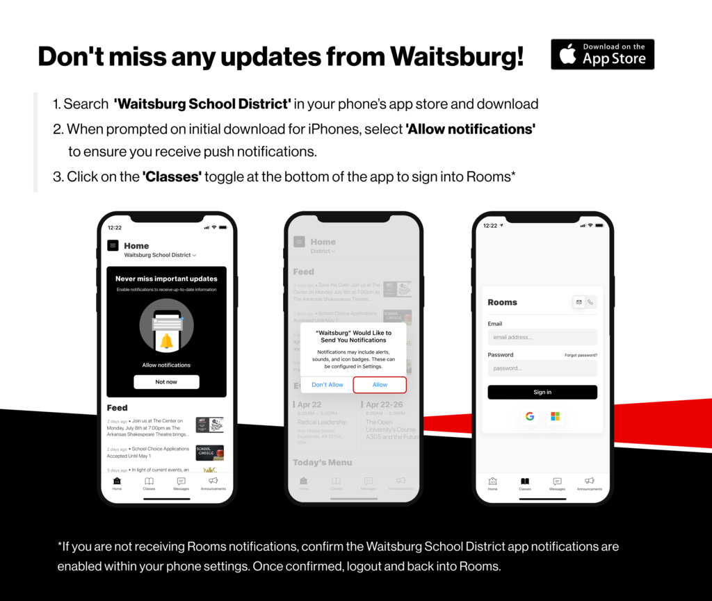 DOWNLOAD the WSD APP