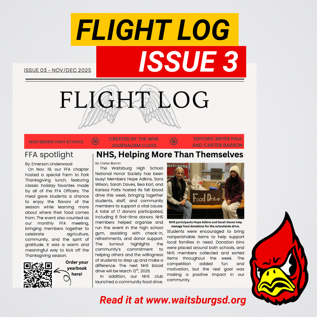 Flight Log third issue Waitsburg