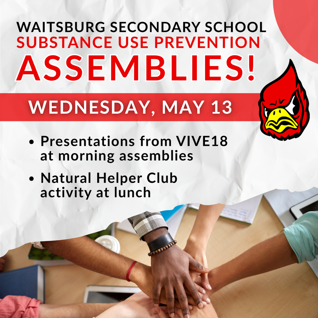 Waitsburg Secondary School Substance Use Prevention Assemblies!