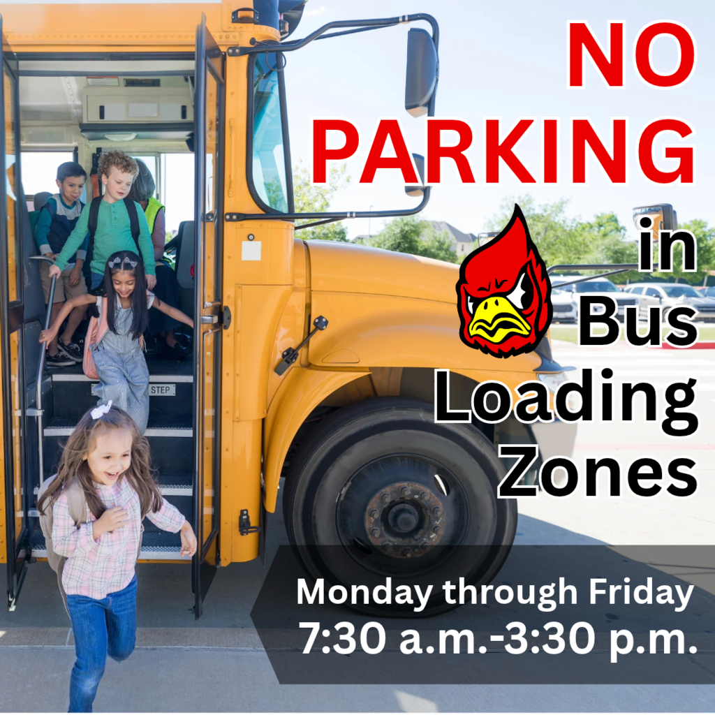 No Parking in bus loading zones.